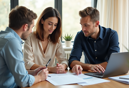 Maklerleistungen beim Kauf einer Immobilie im Überblick - Beitragsbild (Flux-advanced)