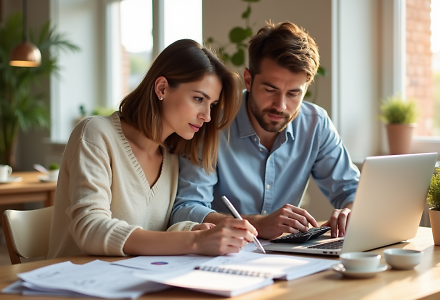 Hauskauf finanzieren: Eigenkapital richtig kalkulieren und planen - Beitragsbild (Flux-advanced)