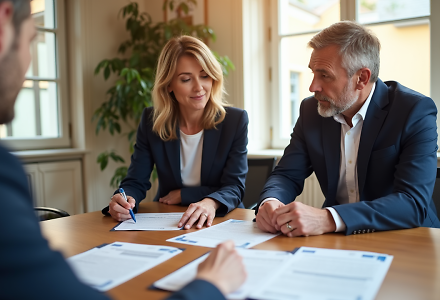 Maklervertrag beim Hausverkauf: Konditionen richtig verhandeln - Beitragsbild (Flux-advanced)