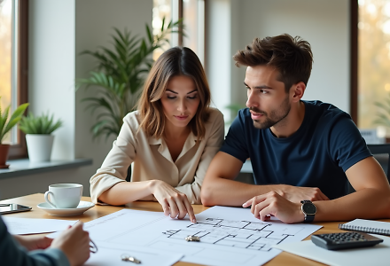 Immobilienkauf in der Praxis: Schritt für Schritt zum Eigenheim - Beitragsbild (Flux-advanced)